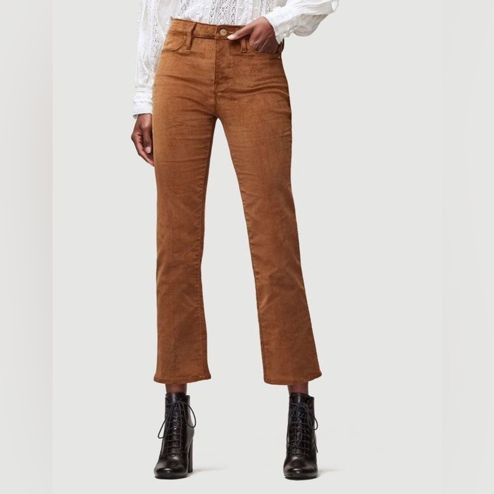 Frame Denim Le High straight corduroy
